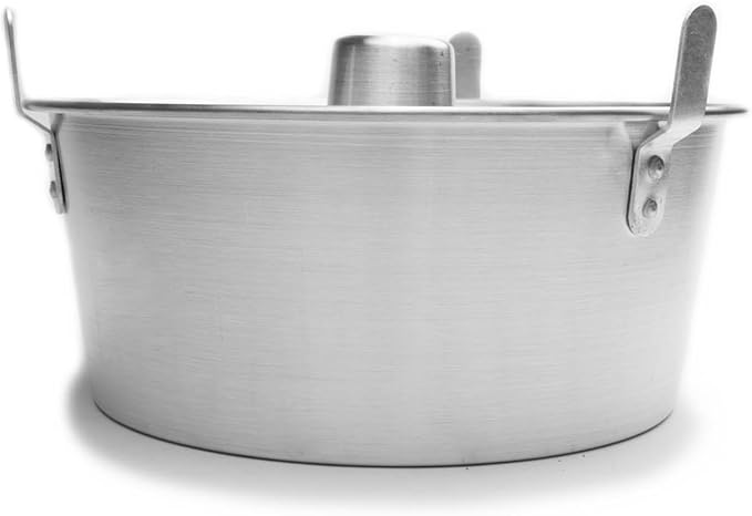 Fox Run Aluminum Angel Food Pan 10.75", Reinforced Cake Pan