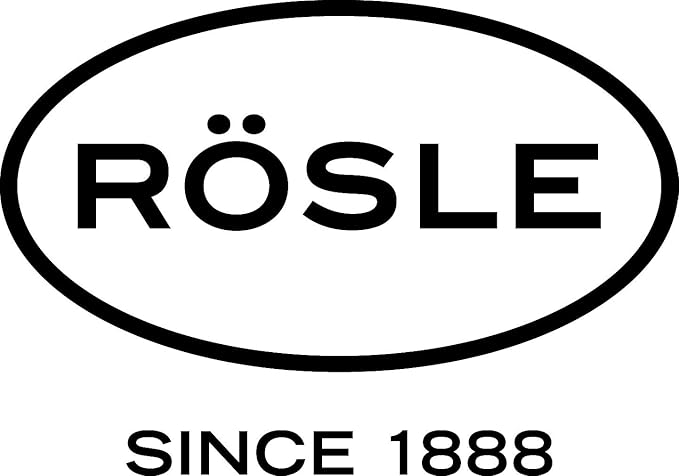 Rösle Stainless Steel Round Handle Kitchen Strainer, Fine Mesh, 4.7-inch,Silver