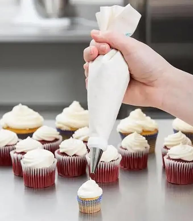 4pcs 1M Cake Piping Tips, Cake Decorating Kit,Baking Supplies,Piping Tips,Piping Bags And Tips Set,Frosting Piping Kit,for Cookie Cup cake