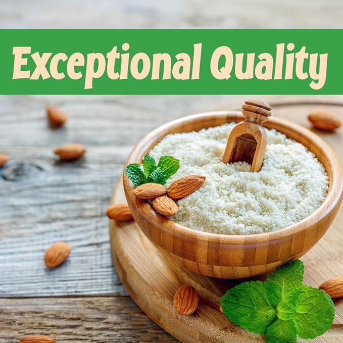 Sincerely Nuts Blanched Almond Flour for Baking, 1 lb - Gluten Free Non-GMO Low Carb Flour for Keto, Paleo & Zero Grain Diets - Kosher Fine Almond Meal Powder for Tortillas, Bread, Pizza Crust & Cake