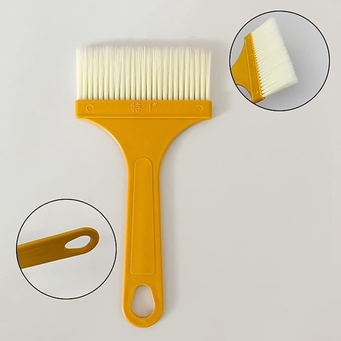 1 Pc Plastic Basting Pastry Brush Spread Oil Butter Sauce Marinades for BBQ Grill Baking Kitchen Cooking, Baste Pastries Cakes Meat Sausages Desserts, Outdoor Cooking Tools, Dishwasher Safe (E)
