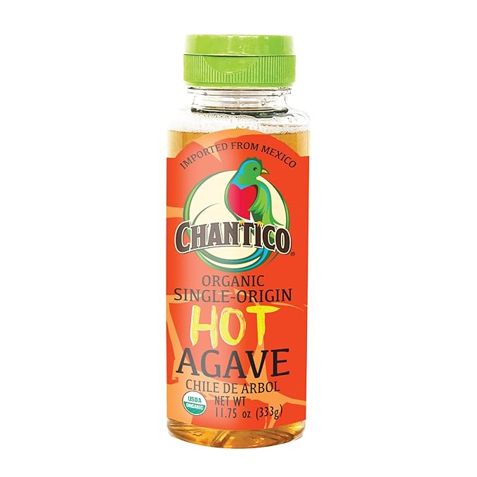Chantico Agave Organic Sweetener (333g, 1 pack, Hot) Non GMO, Gluten Free & Vegan, Low Glycemic Index, Diabetes friendly, Perfect for use in baking, smoothies, coffee, tea, yogurt