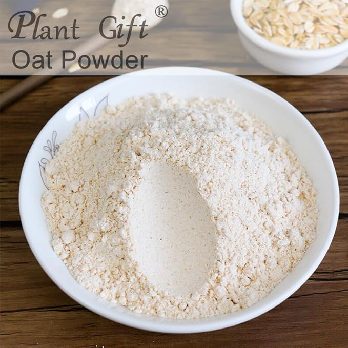 100% Natural Pure Oat Powder 100g/3.52oz 燕麦粉 Oatmeal Flour, Whole Oats Flour, For Cooking Baking Recipes & Drinks,| Free from Preservatives
