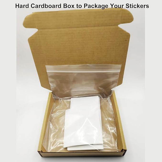 Custom Rectangle Stickers for Business Logo, Custom Rectangle Labels for Candle Jar Coffee, 30-300 pcs, Waterproof Glossy Vinyl Stickers, Upload Your Design (8x2 in)