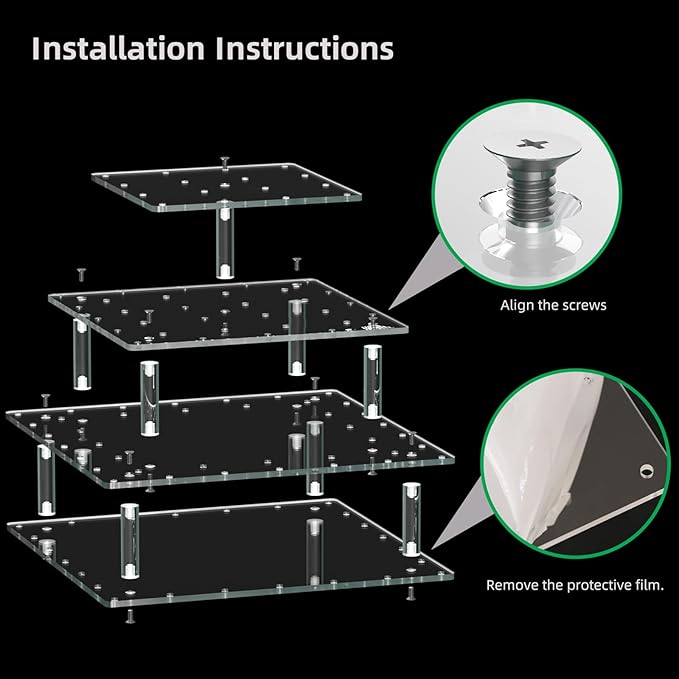 Clear Cake Pop Stand Lollipop Stand Display Cake Pop Holder Tower Acrylic 56 Hole 3 Tiered Candy Tree Holder Popcake Stands for Party Decorating Wedding Events Supplies