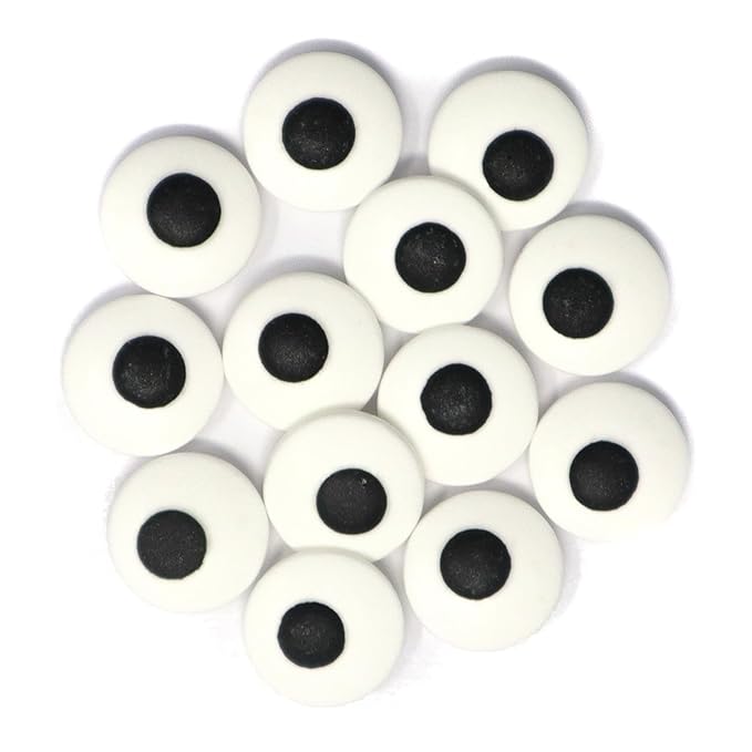 Mystic Sprinkles Halloween Candy Shape Sprinkles (Large Eyeballs, 1 Pound Bag)