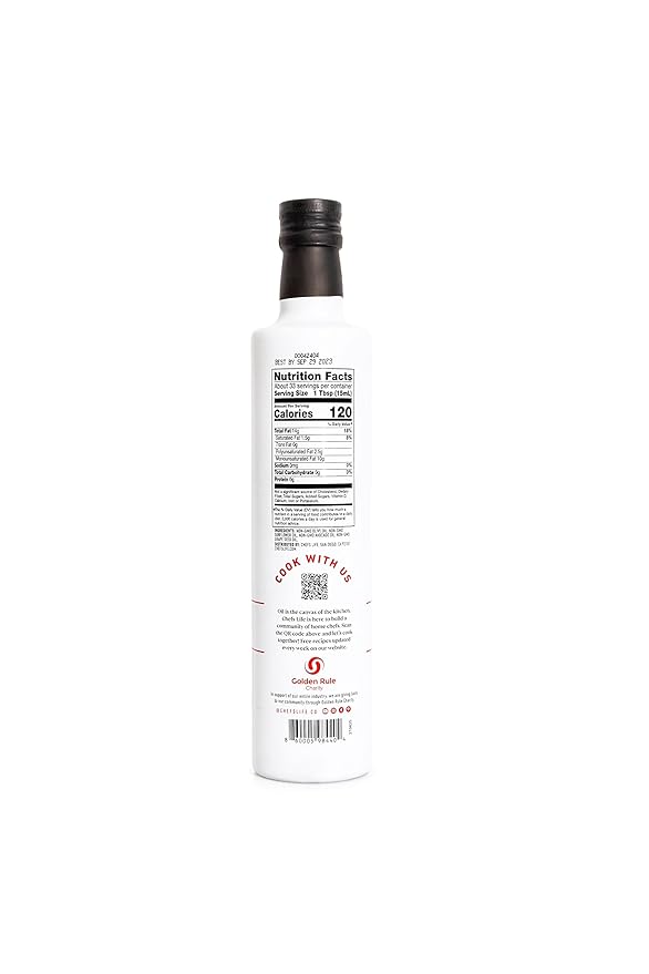 Chefs Life Cooking Oil - Gourmet Oil for Cooking, Blend of Olive Oil, Avocado Oil, Sunflower Oil & Grapeseed Oil, Non GMO - 16.9 Fl Oz (1 Bottle)