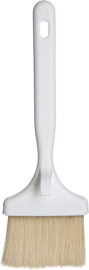 SPARTA 4037900 Meteor Boarhair Basting Brush, Dishwasher Safe With Built-In Plastic Handle, 3 Inches, Brown