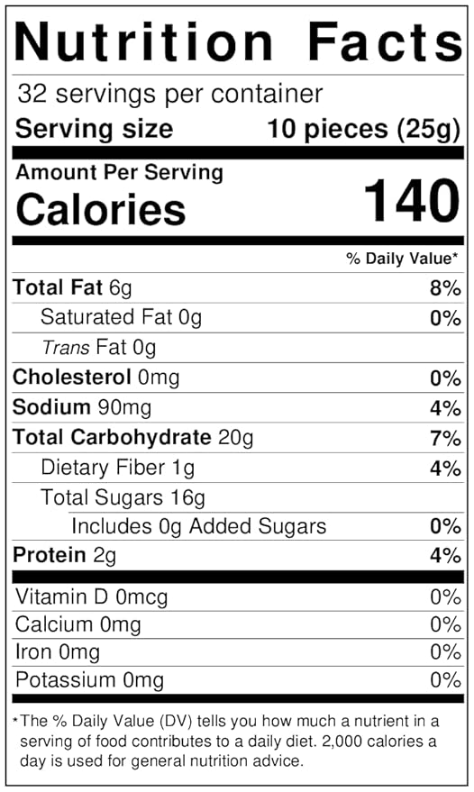 Kettle Creek Snacks Butter Toffee Roasted Cashews Non GMO 2 Lb Bag