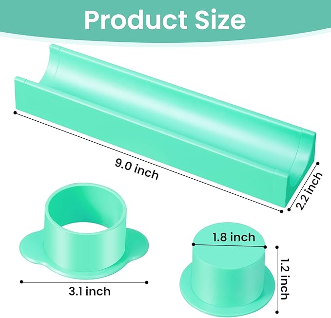 Round Cake Pop Mold with 100PCS Sticks : Food-grade ABS Circle Cake Pop Cutter and Pusher - Easy to Make Homemade Cakepop Molds Shapes for Birthday, Family Activities, Party