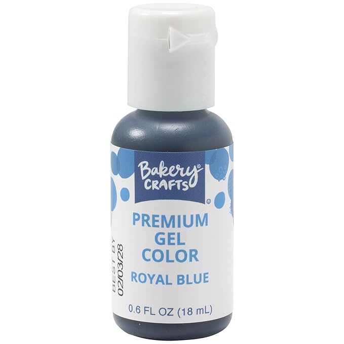 Bakery Crafts Premium Gel Food Color 6 Bottle Assortment, 4.2 Fl Oz, Edible Coloring For Use with Cake Mix, Buttercream, Whipped Icing, Fondant & Piping Gel, Highly Concentrated, Red, Pink, Yellow, Green, Blue, Black - 6 x 0.7FL