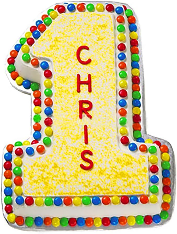 Number 1 Shaped Cake Pan, NO.1 First Birthday Cake Pan, One Year Old Cake Mold, Number One Pan