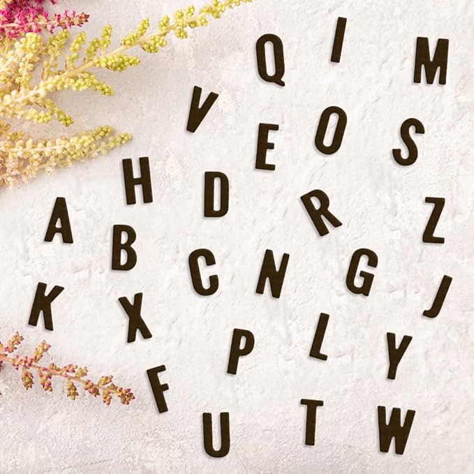 26 Alphabet Letters Die Cuts for Card Making, Capital Letters Words Cutting Dies Sets Stencils Embossing Template for Scrapbooking DIY Cards Photo Album Craft Decorations