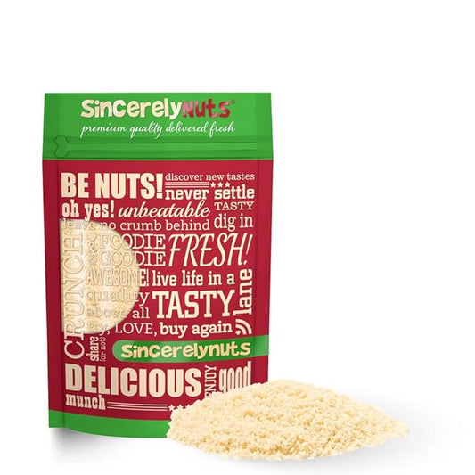 Sincerely Nuts Blanched Almond Flour for Baking, 1 lb - Gluten Free Non-GMO Low Carb Flour for Keto, Paleo & Zero Grain Diets - Kosher Fine Almond Meal Powder for Tortillas, Bread, Pizza Crust & Cake