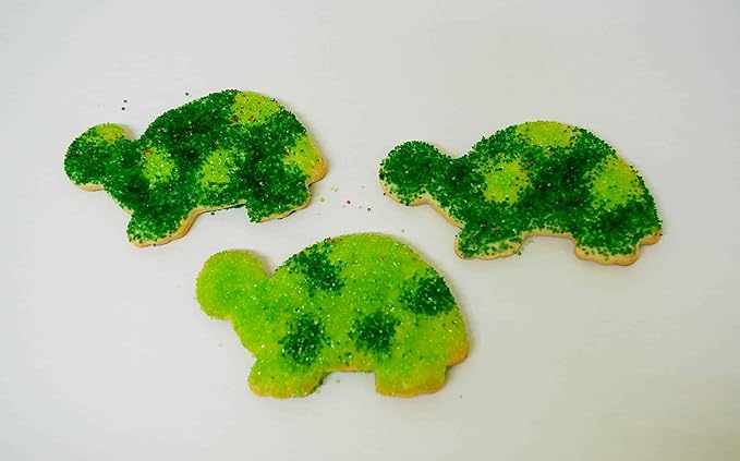 Edible 5 Ounce Fine Decorative Grass Green Sanding Sugar Sprinkles for Baking, Sparkling Crystals for Cakes, Cookies, Cupcakes, Ice Cream Topping and Rimming Sugar