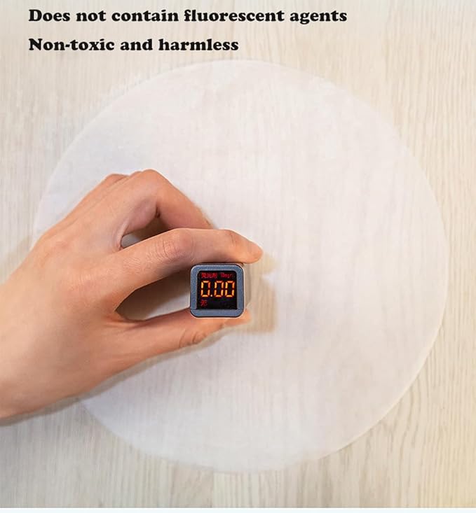 600pcs 8 Inch Parchment Paper Rounds for Baking, Non Stick Baking Parchment Circles, Burger Patty Paper for Round Cake Pan, Springform Pan, Burger Press,Separating Frozen Patties (8")