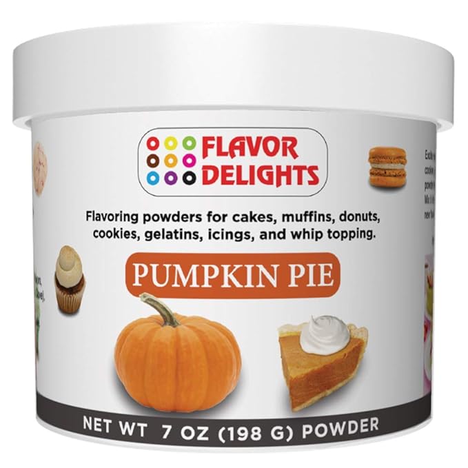 Flavor Delights Flavored Powder Bakery Mix Pumpkin Pie