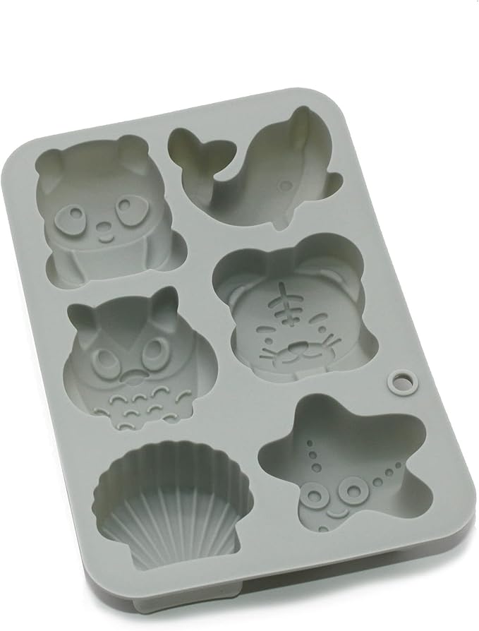 X-Haibei 8-Cavity Silicone Mold for Soap, Lotion Bars & Bath Bombs | 2 Inch Round Shapes for DIY Crafts, Glycerin Soap, Candles & Resin | Food-Grade Flexible Mold