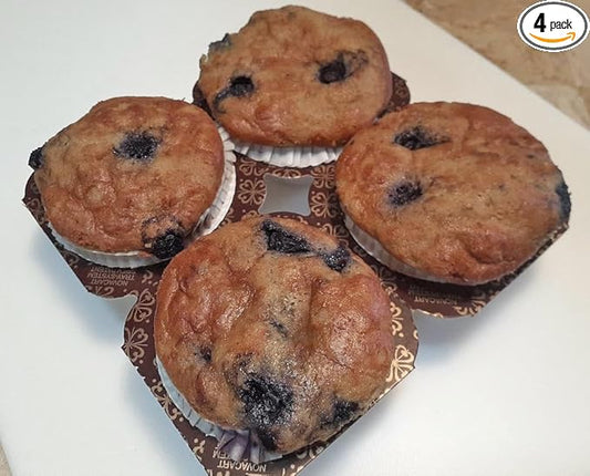 Low Carb Blueberry Muffins - No Sugar Added