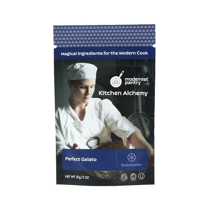 Perfect Gelato [Gelato Stabilizer] Vegan OU Kosher Certified - 50g/2oz (stabilizes and prevents crystal formation in gelato recipes)