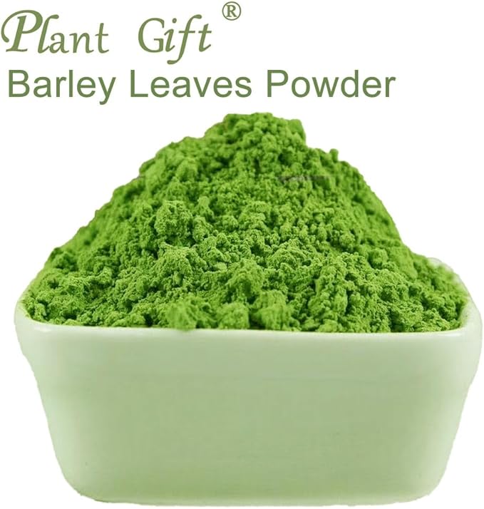 100% Pure Barley Leaves Powder 100g/3.52oz Natural Barley Leaves Flour | Barley Grass Powder for Smoothies, Shakes, Baking & Drinks,| Free from Preservatives