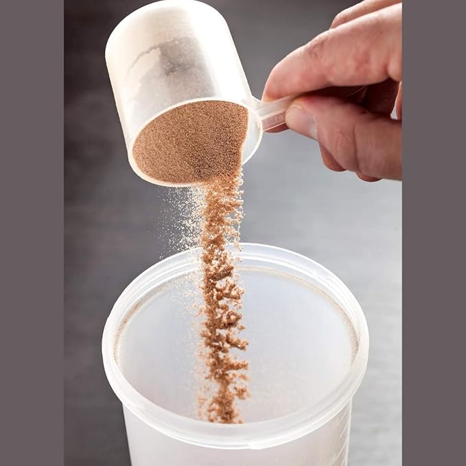 Plastic Measuring Scoop, (1.25 cc | 1/4 teaspoon | 1.25 mL) Long Handle Spoons for Powders, Granules, Coffee, Pet Food, Baking Supplies, Protein and Other Dry Goods, BPA Free (Set of 1)