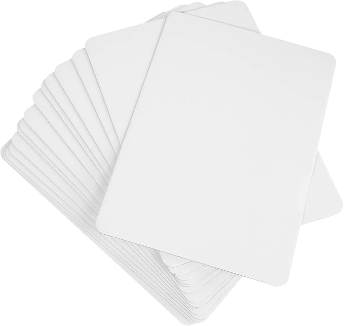 ONE MORE White Quarter Cake Sheet 13.75” x 9.75” Cake Board Sturdy Rectangle Greaseproof Pad Full 15 Pk Boards (15, White)