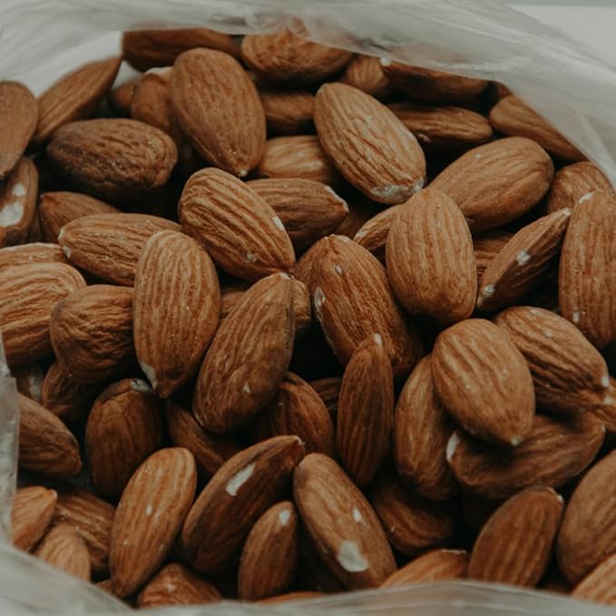 Lark Ellen Farm Raw Almonds, Sprouted Unsalted, Steam Pasteurized, Certified USDA Organic, Gluten-Free Whole Shelled California Premium Nuts (10 oz, 6 Pack)
