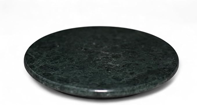 Rolling Pin for Baking (green chakla, 10x10 inches)