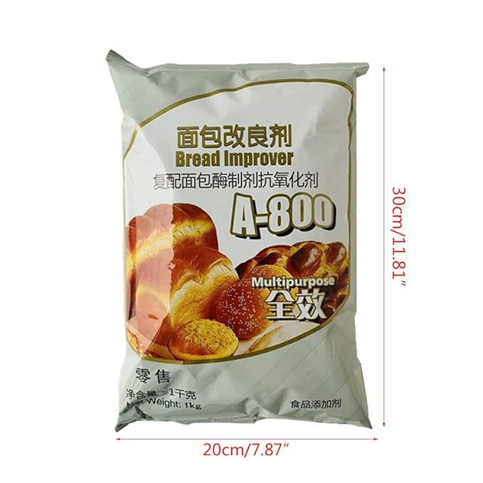 WAHSBAG 1kg Bread Improver Dry Yeast Companion Bulking Agent Baking Supplies Baking Tools Kitchen Supplies