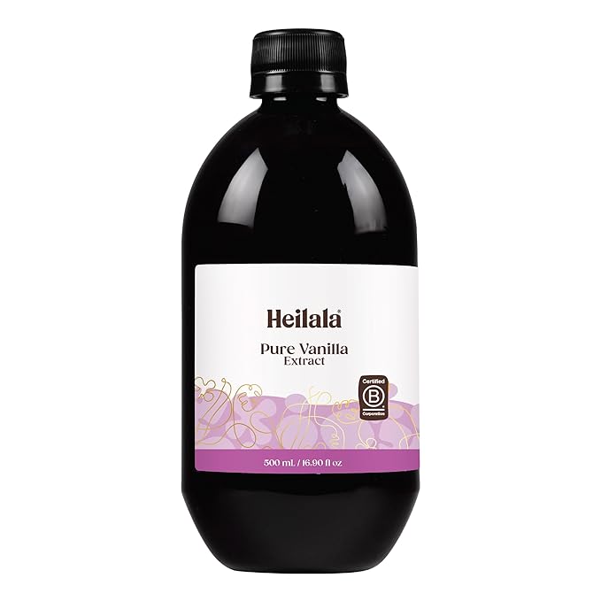 Heilala Pure Vanilla Extract – Sugar-Free, Highly Concentrated, Sustainably Sourced – 16.9 fl oz