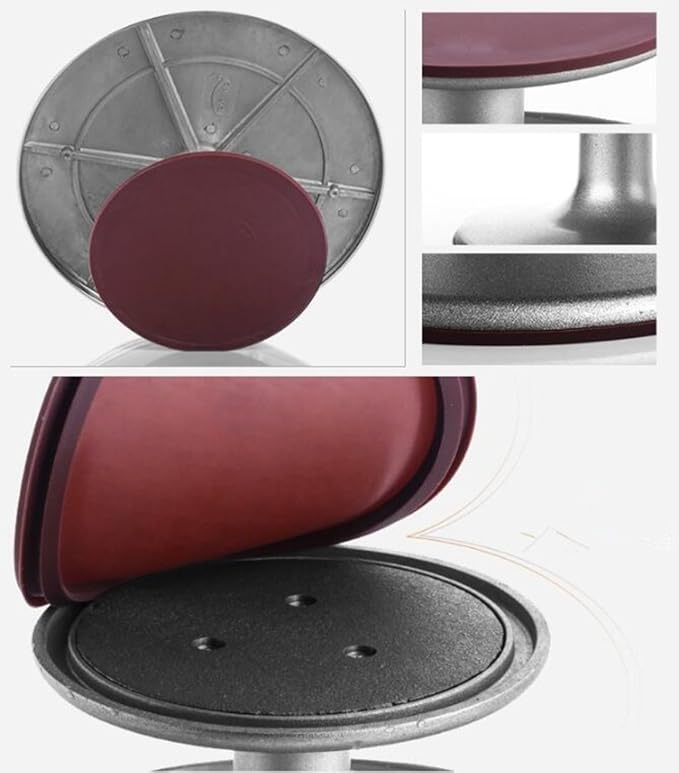 Cake Stand, Rotating Cake Decorating Stand Revolving Pottery Stand Turntable with Ball Bearings Diameter Heavy Duty 12 INCH