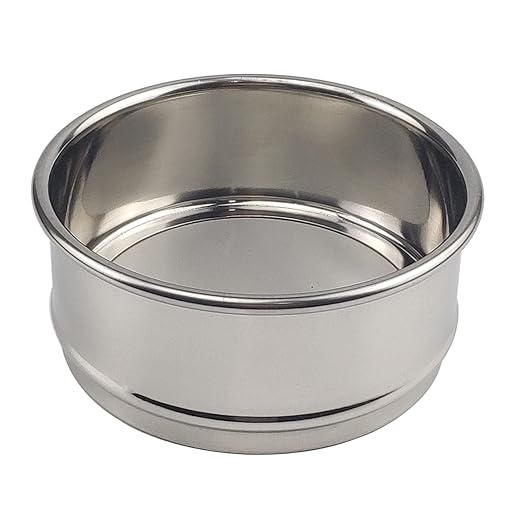 LABALPHA 2800 Mesh Lab Sieves, Test Sieve #2800 Mesh, 4'' Diameter, 304 Stainless Steel Wire Cloth (0.003mm)