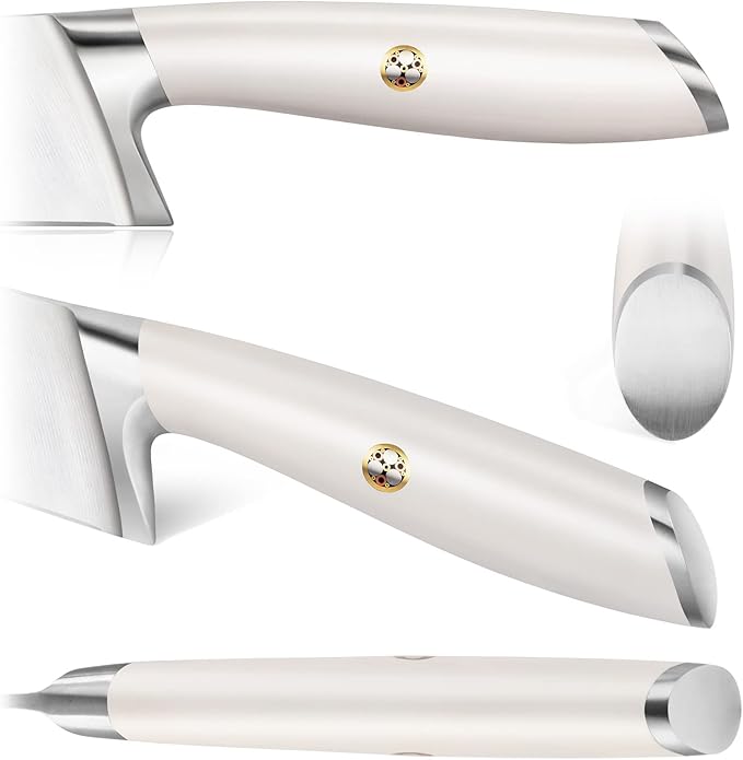 Cangshan L1 Series 3-Piece Starter Knife Set, Forged German Steel, White, 1026924