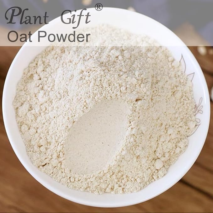100% Natural Pure Oat Powder 100g/3.52oz 燕麦粉 Oatmeal Flour, Whole Oats Flour, For Cooking Baking Recipes & Drinks,| Free from Preservatives