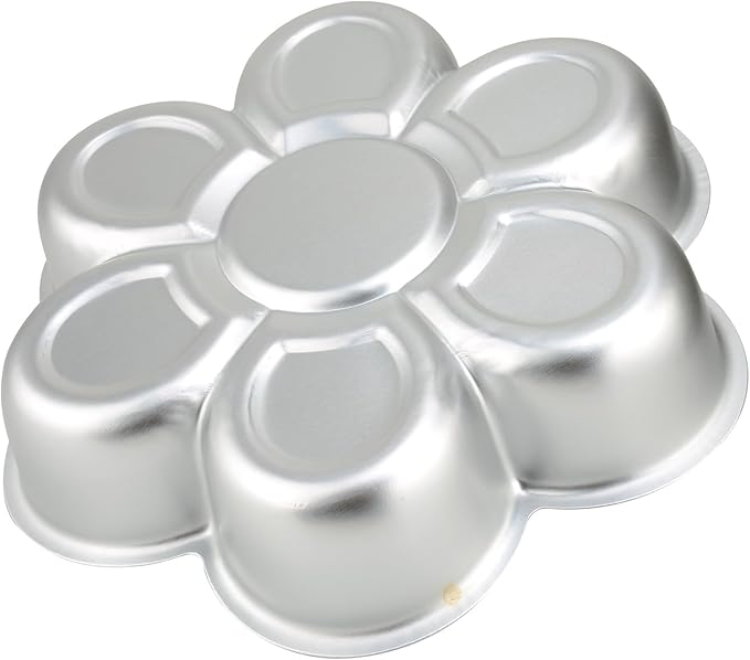 Flower Shaped Cake Pan, Aluminum 3D Flower Cake Mold for Baking Mould Tin Cake Pan