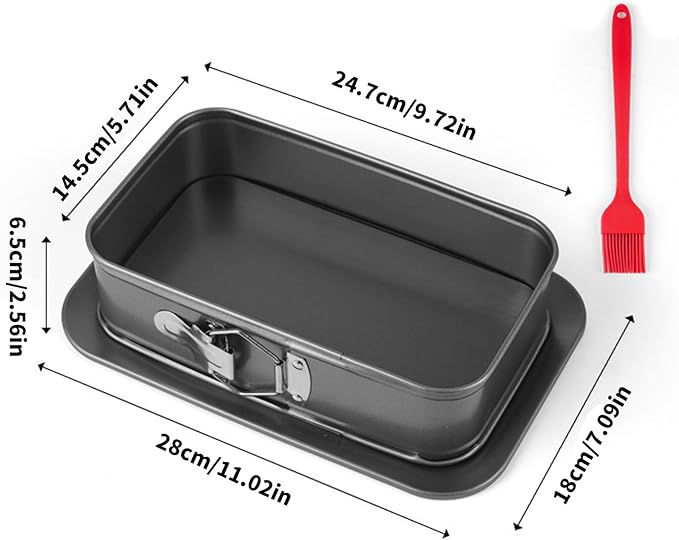 Springform Cake Leak Proof Design Oven Microwave Safe Baking Accessories Non-Stick Baking Pan with Lock Clasp