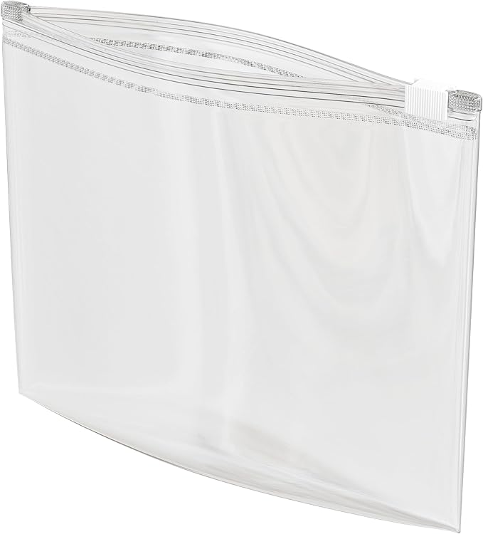 1000 Count - Slider Zip Quart Food Storage Bags, 8" x 7" 3 Mil Heavy Duty, Strong & Durable For Freezer Storage, For Sandwiches, Snacks & More. GPI