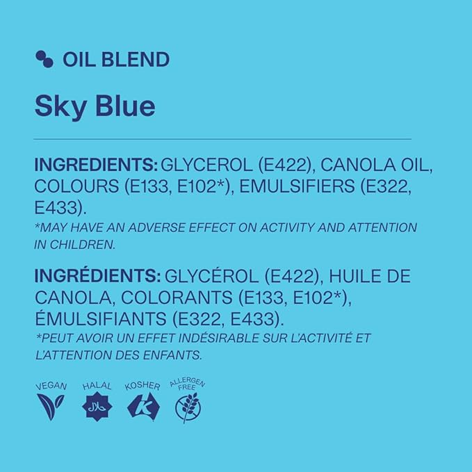 Colour Mill Oil-Based Food Coloring, 20 Milliliters (Sky Blue)