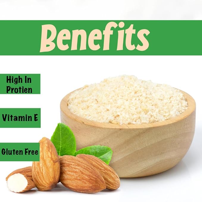 Sincerely Nuts Blanched Almond Flour for Baking, 1 lb - Gluten Free Non-GMO Low Carb Flour for Keto, Paleo & Zero Grain Diets - Kosher Fine Almond Meal Powder for Tortillas, Bread, Pizza Crust & Cake