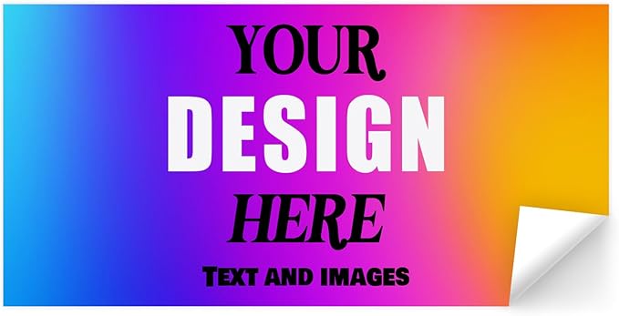 Custom Vinyl Stickers - Waterproof Fade-Resistant Labels with Your Design/Logo/Text/Image, Full Color Print, for Business and Personal Use (Multiple Shapes 1-6 Inches, 50-1000 Count)