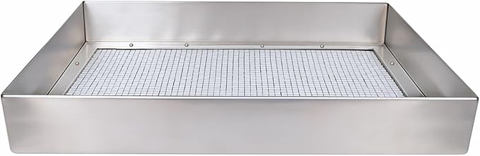 Large Size Soil Sifter for Garden Sieve for Rocks and Sand 17x11.5 inches
