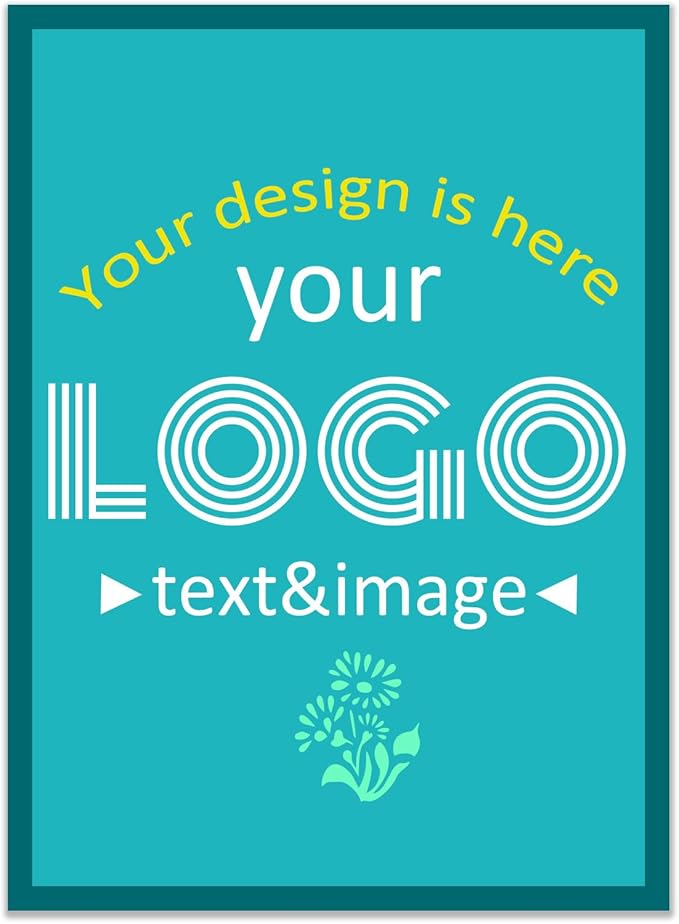 Custom Labels Stickers Personalized Business Logo Label, Self-Adhesive Jar Stickers, Organization Labels, Waterprof or not, Circle Shape, Multiple Sizes, from 30 to 1000pcs (Vertical rectanglar)