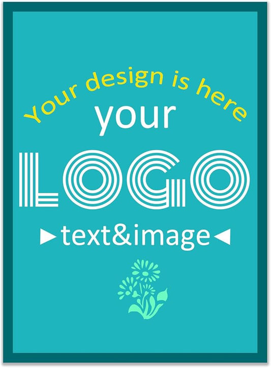 Custom Labels Stickers Personalized Business Logo Label, Self-Adhesive Jar Stickers, Organization Labels, Waterprof or not, Circle Shape, Multiple Sizes, from 30 to 1000pcs (Vertical rectanglar)