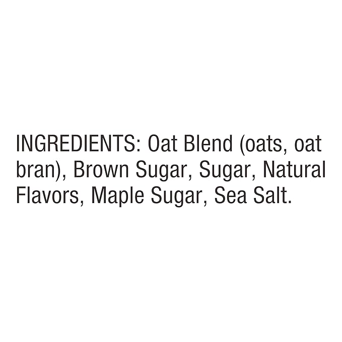 Bob's Red Mill Instant Oatmeal, Maple Brown Sugar, 24 Packets Total, Non-GMO, Gluten Free, Whole Grain