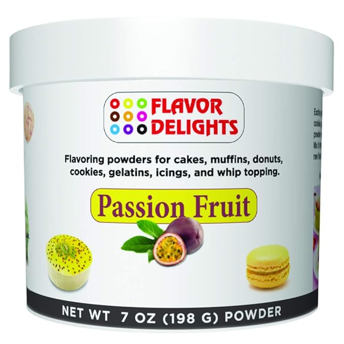 Angel Specialty Products Flavor Delights Flavored Powder Bakery Mix Passion Fruit