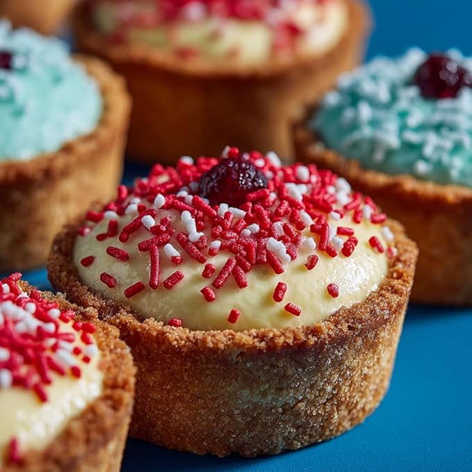 Olive & Vine Red Sprinkles, Sweet & Festive, For Baking & Decorating, Rich Tradition, Authentic Taste, For Global Recipes (10.88 Ounce)