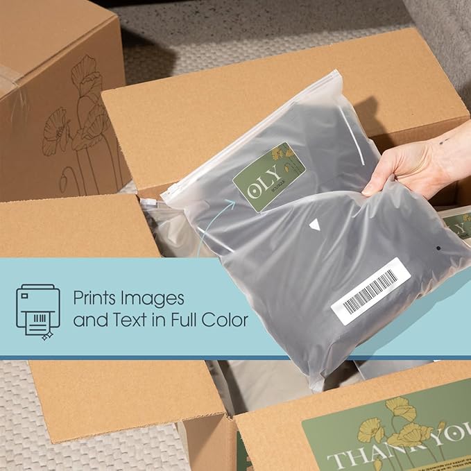 8.5" X 11" Full-Sheet Printable Labels for Inkjet and Laser Printers - 250 Sheets, 250 Custom Stickers for Shipping Labels, Mailing, Personalized Stickers for Crafts - Spartan Industrial Template R026
