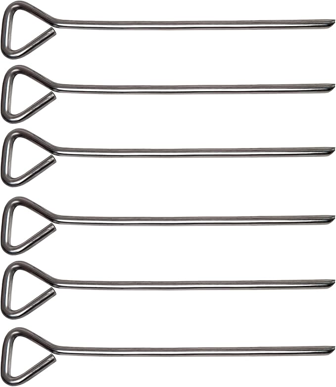 Fox Run Potato Baking Rods, Aluminum, Set of 6, Metallic