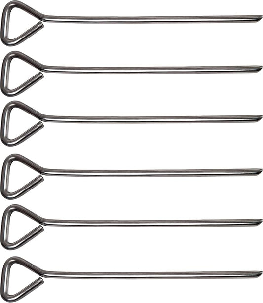 Fox Run Potato Baking Rods, Aluminum, Set of 6, Metallic